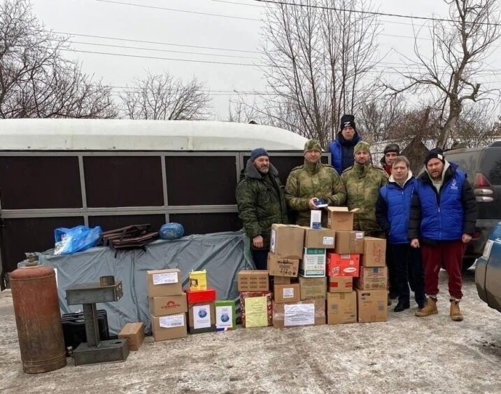Участники Домодедовского отделения "Боевое братство" отвезли гуманитарную помощь нашим бойцам Новости Домодедово 
