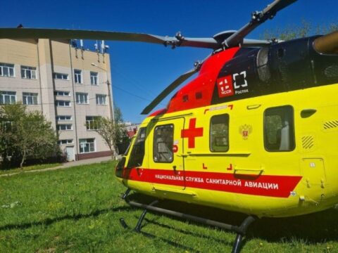 Двух маленьких пациентов домодедовской больницы доставили вертолетом в стационары Новости Домодедово 