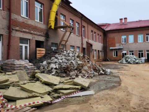 Опережая график: ремонт хирургического корпуса Домодедовской больницы закончится раньше запланированного срока Новости Домодедово 